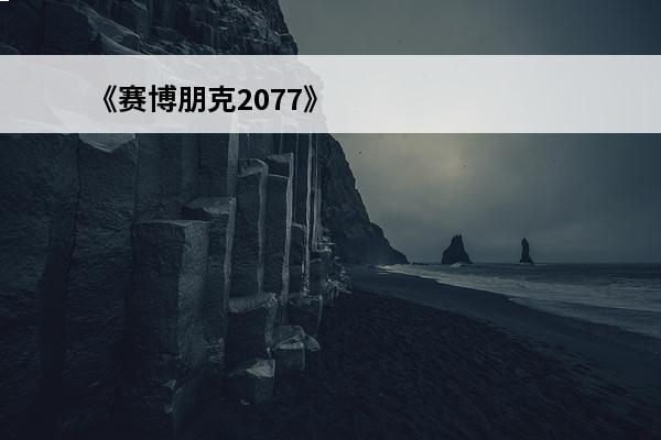 《赛博朋克2077》