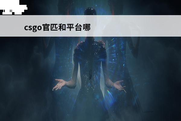 csgo官匹和平台哪