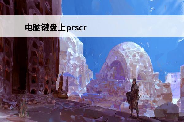 电脑键盘上prscr